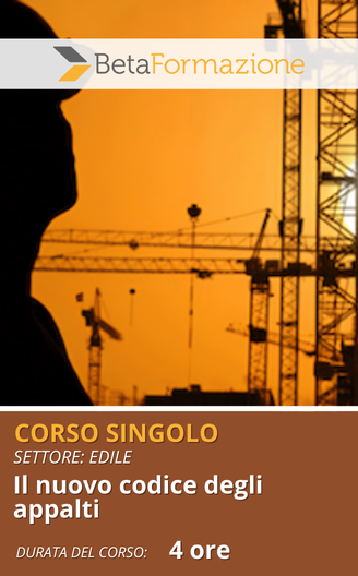 corso singolo Il nuovo codice degli appalti