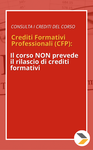 Corso Singolo FOIA crediti formativi
