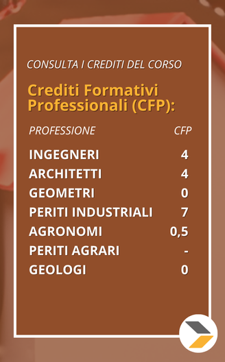 corso singolo Requisiti Acustici Passivi crediti formativi